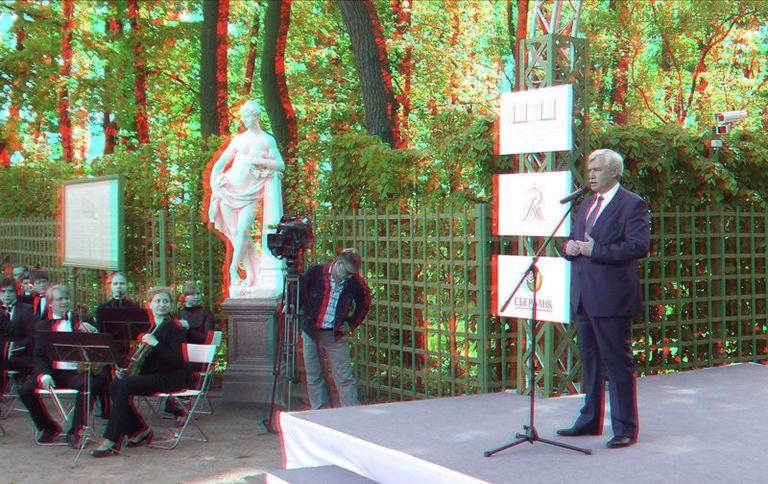 Торжественное открытие Летнего сада в Санкт-Петербурге после реставрации Торжественное открытие Летнего сада в Санкт-Петербурге после реставрации