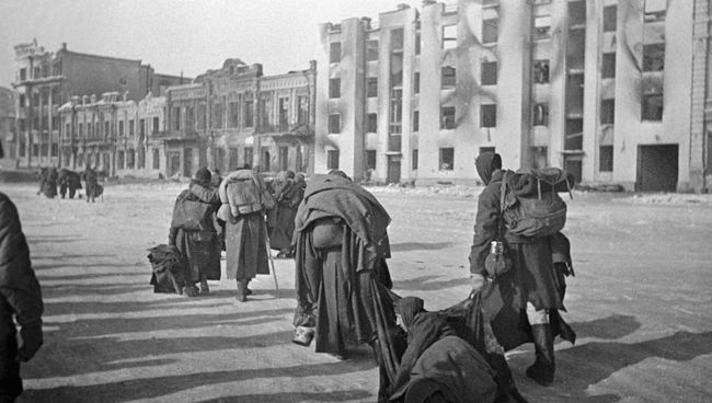 Пленные фашисты. Архивное фото Пленные фашисты. Архивное фото