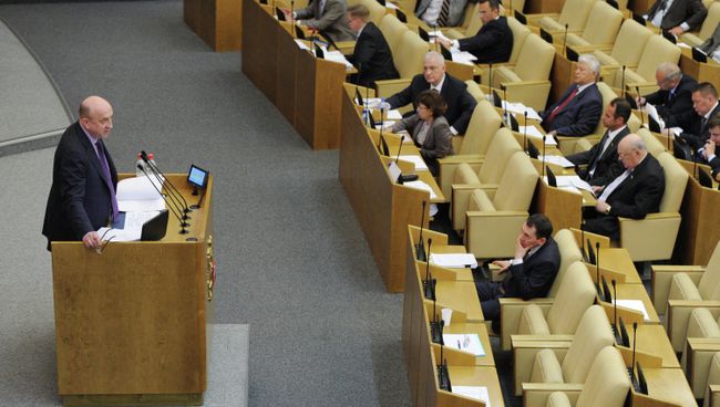 Пленарное заседание Государственной Думы РФ. Архив