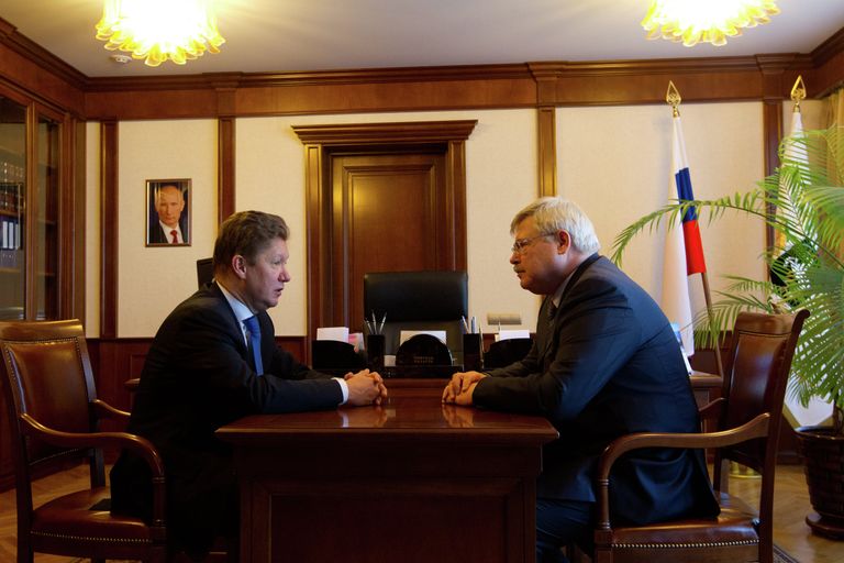 Председатель правления ОАО Газпром и губернатор Томской области Председатель правления ОАО Газпром и губернатор Томской области