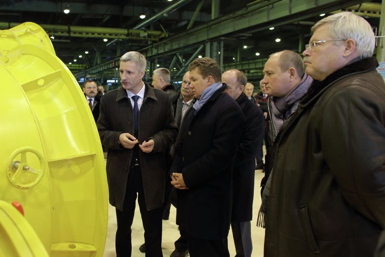 Глава Газпрома посетил томский завод ТЭМЗ Глава Газпрома посетил томский завод ТЭМЗ
