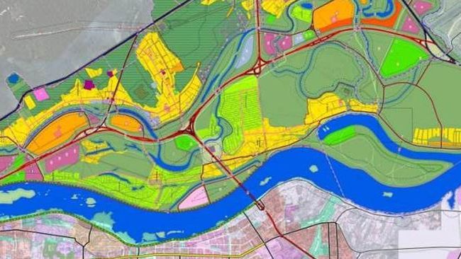 Схема планировки территории Левобережья Томска Схема планировки территории Левобережья Томска