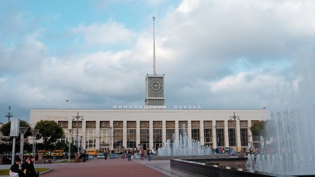 Финляндский вокзал. Архив Финляндский вокзал. Архив