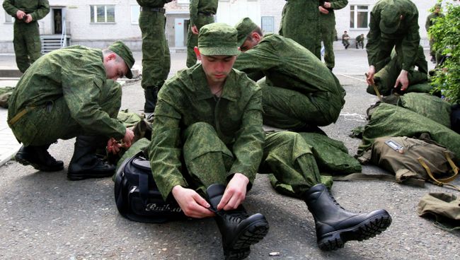 Работа сборного призывного пункта