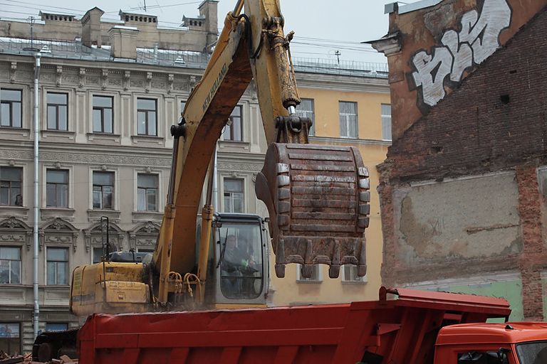 Снос Дома Рогова в центре Петербурга Снос Дома Рогова в центре Петербурга