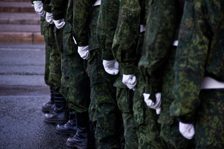 Репетиция военного парада прошла в Томске Репетиция военного парада прошла в Томске