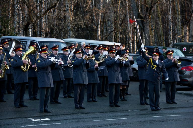 Репетиция военного парада прошла в Томске Репетиция военного парада прошла в Томске