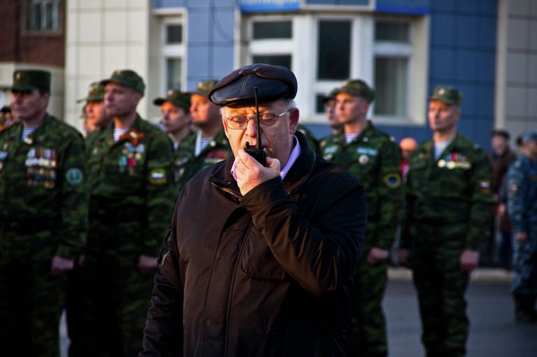 Репетиция военного парада прошла в Томске Репетиция военного парада прошла в Томске