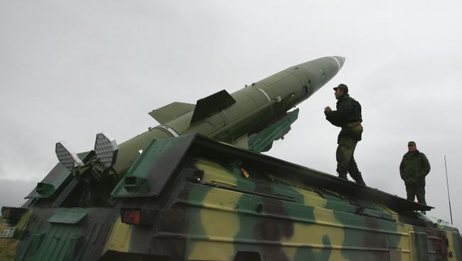 Пуск тактической ракеты Балтийского флота. Архивное фото