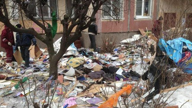Утро после взрыва на проспекте Наставников Утро после взрыва на проспекте Наставников