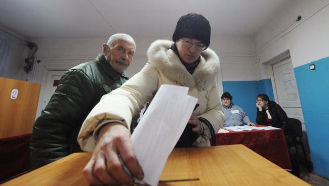 Избирательный участок. Архив