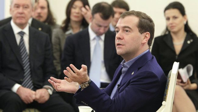 Президент РФ Д.Медведев. Архив Президент РФ Д.Медведев. Архив