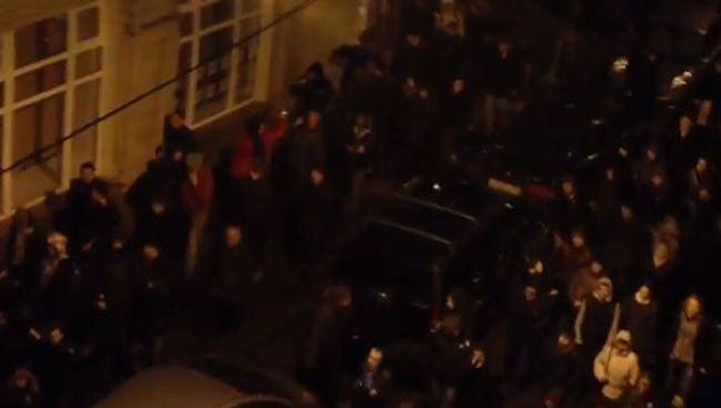 Митинг на Чистопрудном бульваре и шествие по улицам Москвы