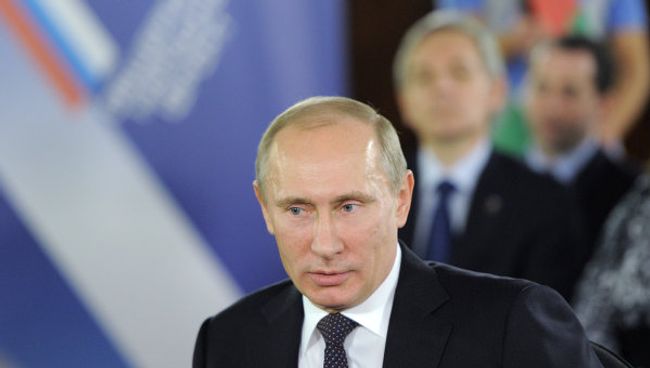 Председатель правительства России Владимир Путин. Архив