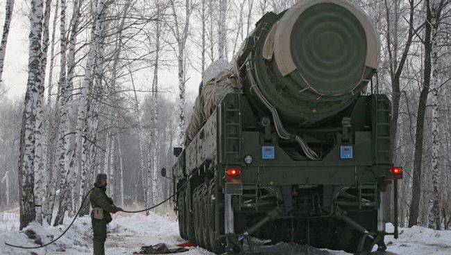 Ракетный комплекс Тополь. Архив