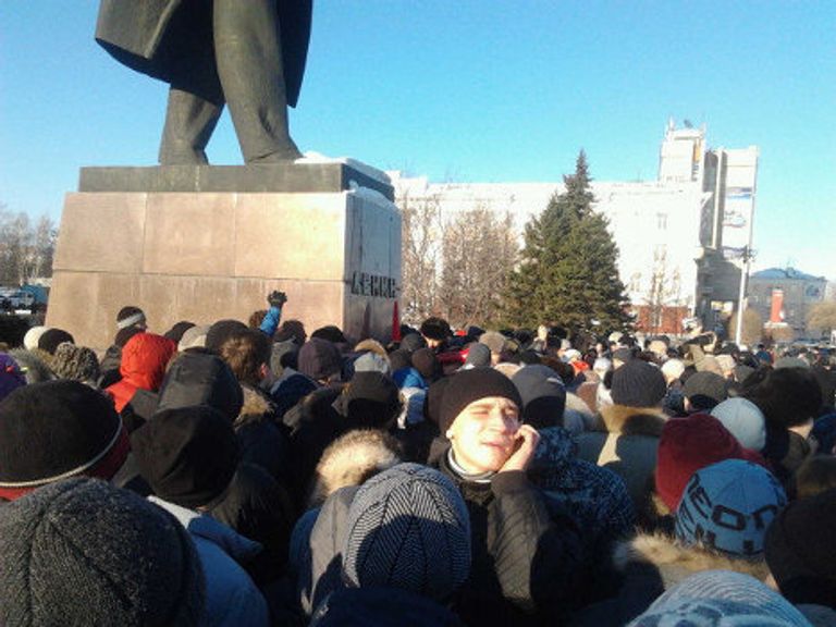 Массовая акция в Барнауле Массовая акция в Барнауле