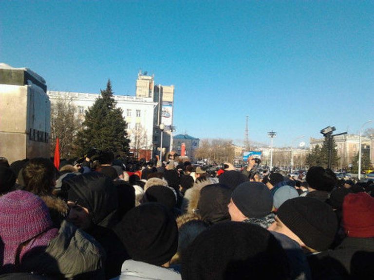 Массовая акция в Барнауле Массовая акция в Барнауле