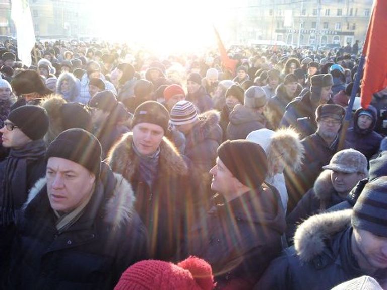 Митинг в Новосибирске репортер Митинг в Новосибирске репортер