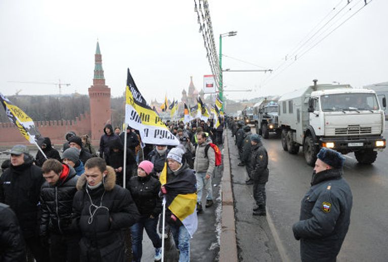 Акция протеста на Площади Революции в Москве Акция протеста на Площади Революции в Москве