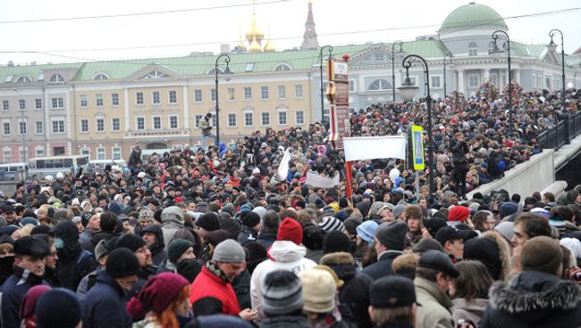 Митинг За честные выборы на Болотной площади