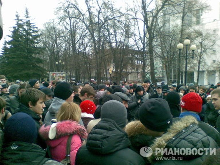 Митинг За честные выборы в Белгороде Митинг За честные выборы в Белгороде
