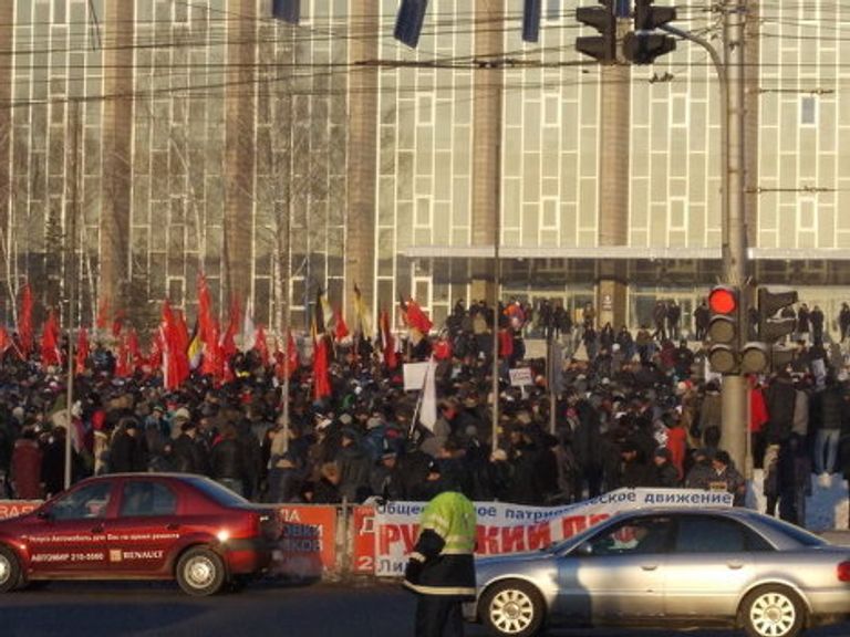 Митинг в Новосибирске репортер Митинг в Новосибирске репортер