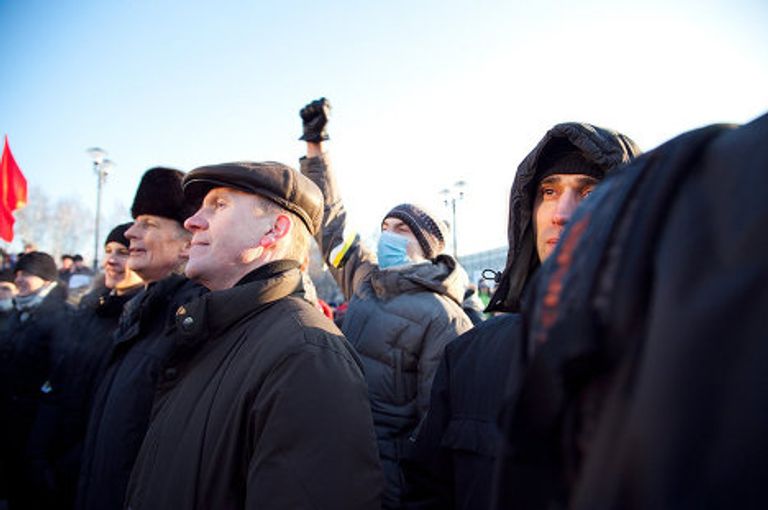 Митинг в Новосибирске репортер Митинг в Новосибирске репортер