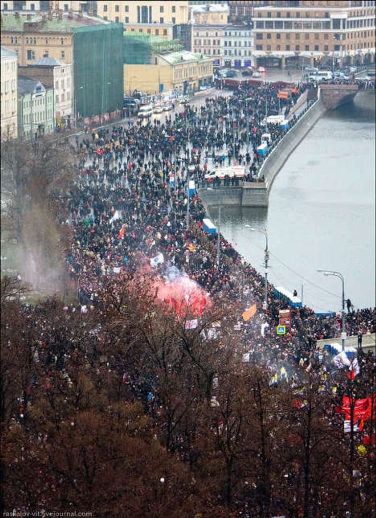 Болотная площадь: вид с московских крыш Болотная площадь: вид с московских крыш