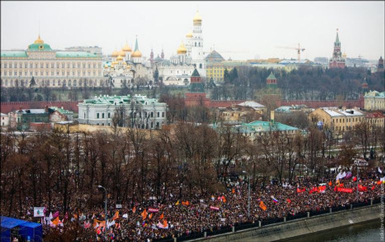 Болотная площадь: вид с московских крыш Болотная площадь: вид с московских крыш
