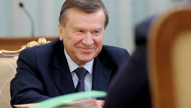 Виктор Зубков на заседании президиума правительства РФ