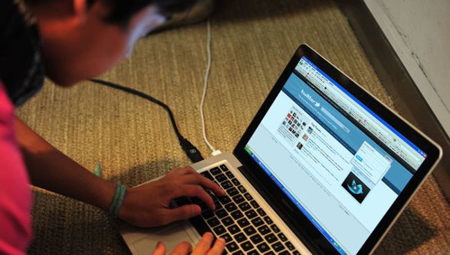 Пользователь перед компьютером