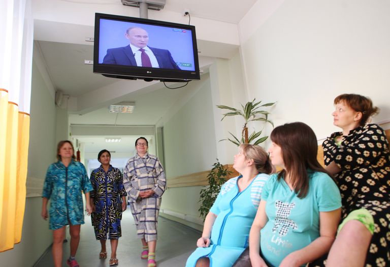 Трансляция телепрограммы Разговор с Владимиром Путиным Трансляция телепрограммы Разговор с Владимиром Путиным