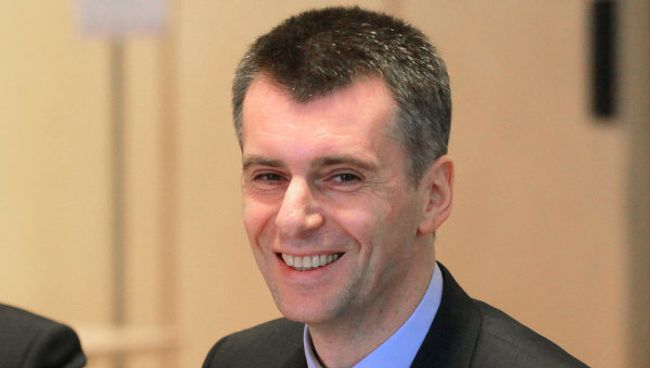 Предприниматель Михаил Прохоров. Архив 