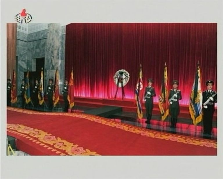 Церемония прощания с Ким Чен Иром в в Пхеньяне Церемония прощания с Ким Чен Иром в в Пхеньяне