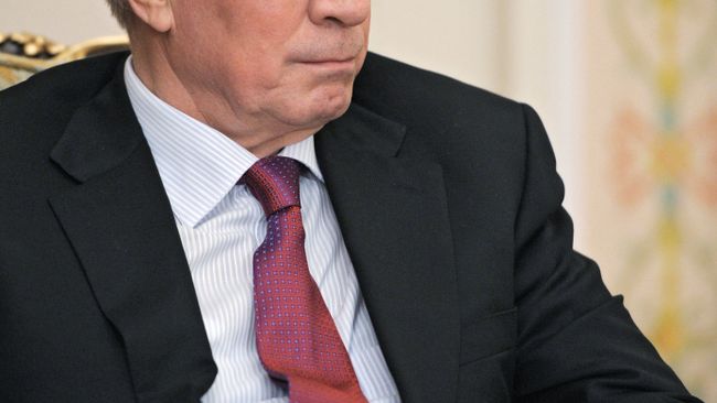 Встреча Владимира Путина и Николая Азарова в Ново-Огарево