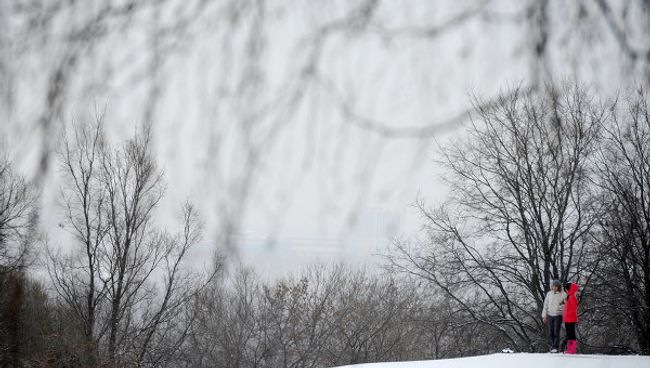 Снегопад. Архив