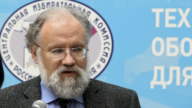 Председатель Центральной избирательной комиссии РФ (ЦИК) Владимир Чуров. Архив
