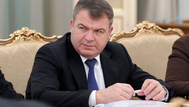 Анатолий Сердюков на заседании президиума правительства РФ