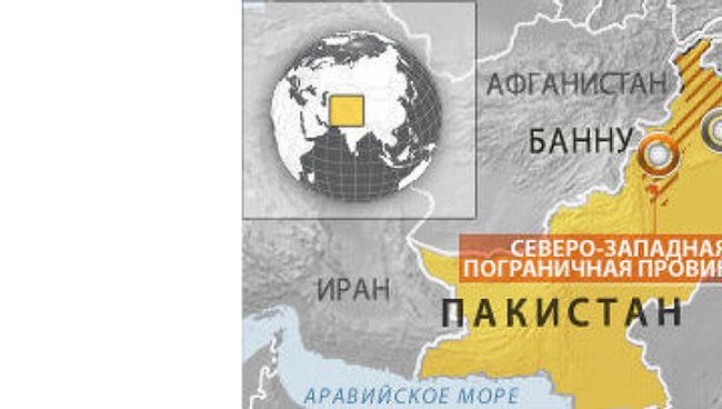 Жертвами теракта на северо-западе Пакистана стали пять человек