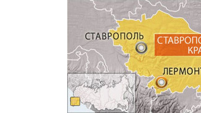 Город Лермонтов. Карта