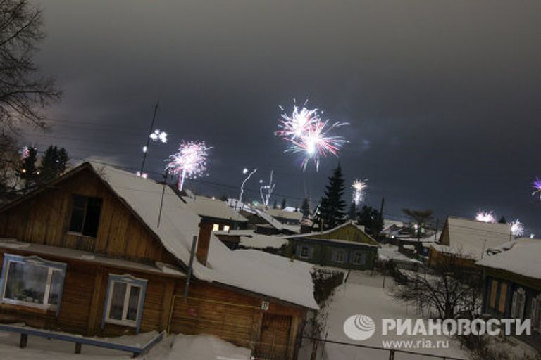 Празднование Нового года в городе Тара Омской области Празднование Нового года в городе Тара Омской области