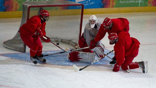 Хоккеисты сборной России