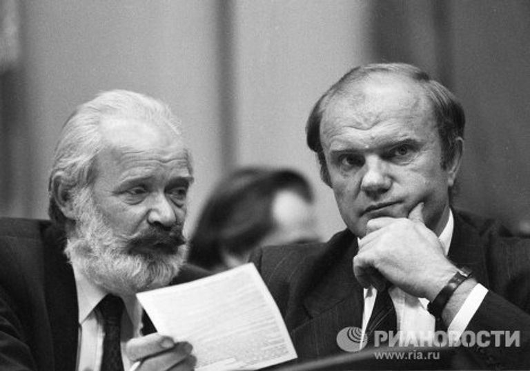 Эдуард Володин и Геннадий Зюганов Эдуард Володин и Геннадий Зюганов