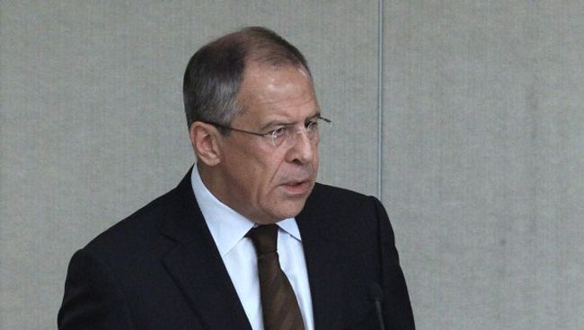 Министр иностранных дел РФ Сергей Лавров