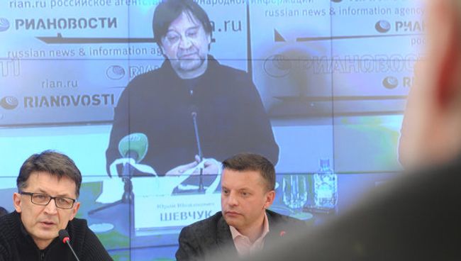 Пресс-конференция, посвященная созданию Лиги избирателей в Москве