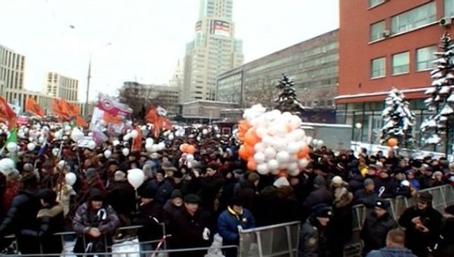 Москва. Проспект Академика Сахарова. 24 декабря