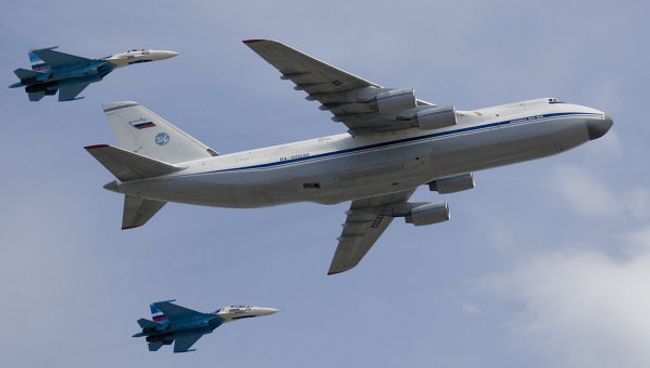 Задержанный Ан-124 вылетел из аэропорта Мумбаи со второй попытки