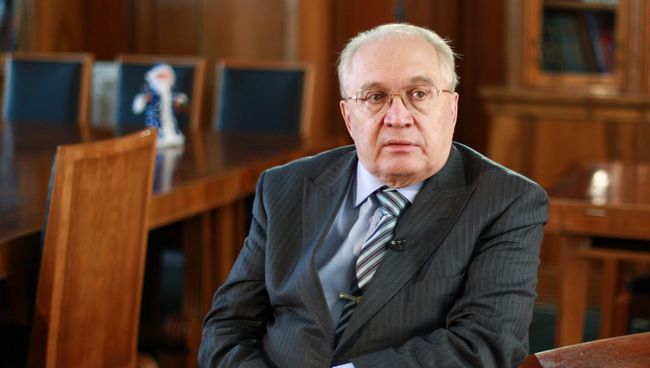 Ректор Московского Государственного унивеситета Виктор Садовничий. Архив