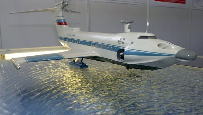 Макет экраноплана Орленок. Архив Макет экраноплана Орленок. Архив