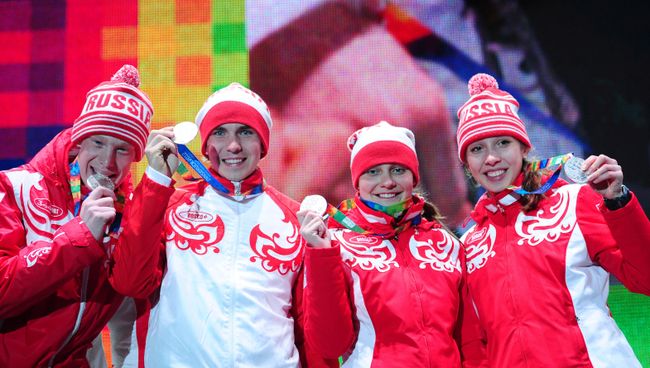 Зимняя юношеская Олимпиада - 2012. Церемония награждения